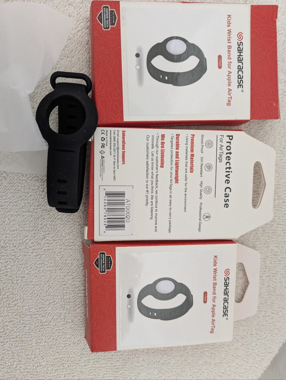 Silicone Kids Wrist Band Case for AirTag 3 Included